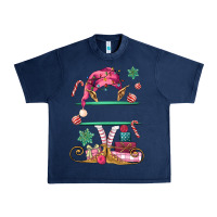 Navy pink elf costom name and preview Urban Heavy Tee - MaliasSmallBusiness