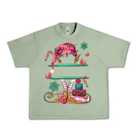 Oil Green pink elf costom name and preview Urban Heavy Tee - MaliasSmallBusiness