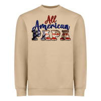 Mushroom all american papa Heavyweight Sweatshirt - BarkalooDesign