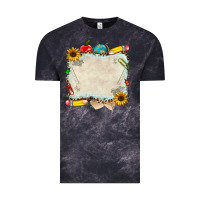 Cloud Black school your text here Vintage Tee - NancyCooperArtShop