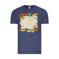Vintage Denim school your text here Vintage Tee - NancyCooperArtShop