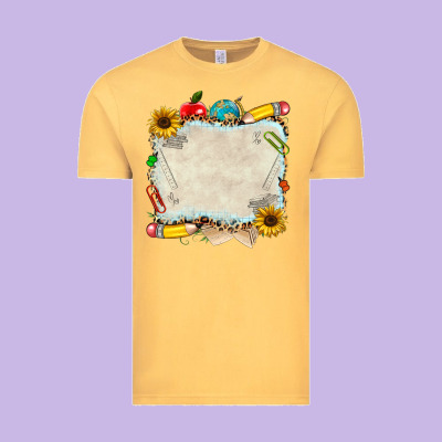 School Your Text Here Vintage Tee Designed By Nancycooperartshop