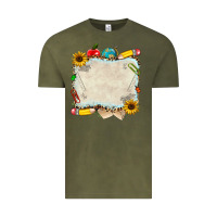 Vintage Olive school your text here Vintage Tee - NancyCooperArtShop