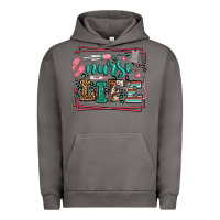 Pigment Tornado Nurse life leopard frame Urban Hoodie - LillyAllenDesigns