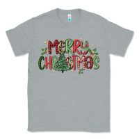 Heather Grey merry christmas Classic Tee - MaliasSmallBusiness