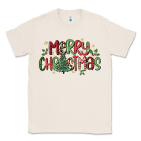 Natural merry christmas Classic Tee - MaliasSmallBusiness