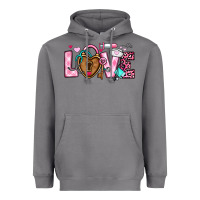 Storm love valentines day nurse Heavyweight Hoodie - OliviaCreatesArt