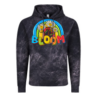 Cloud Black bloom Vintage Hoodie - NancyCooperArtShop