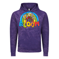 Cloud Purple bloom Vintage Hoodie - NancyCooperArtShop