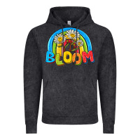 Vintage Black bloom Vintage Hoodie - NancyCooperArtShop