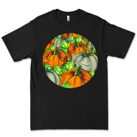 Black Fall Rounded Premium Tee - LillyAllenDesigns