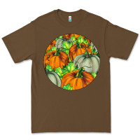 Cacao Fall Rounded Premium Tee - LillyAllenDesigns