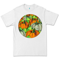 White Fall Rounded Premium Tee - LillyAllenDesigns