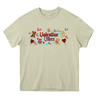 Mossy love vibes and valentines Heavy Core Tee - AdoDesignShop