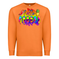Carrot Hello Summer Tie Dye Premium Sweatshirt - CowCowDesign