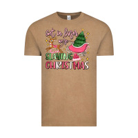 Vintage Coffee get in loser we're slaying christmas Vintage Tee - MaliasSmallBusiness