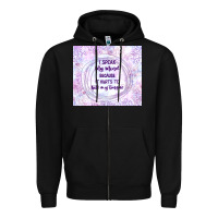 Black it hurts to bite my tongue Zipper Hoodie - TumblerDesignByShophia