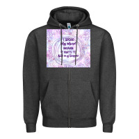 Charcoal Heather it hurts to bite my tongue Zipper Hoodie - TumblerDesignByShophia