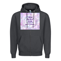 Smoke it hurts to bite my tongue Zipper Hoodie - TumblerDesignByShophia