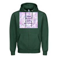 Sports Green it hurts to bite my tongue Zipper Hoodie - TumblerDesignByShophia