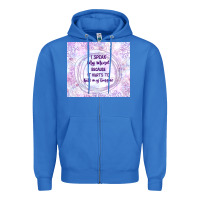 True Royal it hurts to bite my tongue Zipper Hoodie - TumblerDesignByShophia