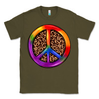 Army Green peace sign pride Classic Tee - JahusDesignShop