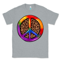 Heather Grey peace sign pride Classic Tee - JahusDesignShop