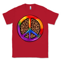 Red peace sign pride Classic Tee - JahusDesignShop
