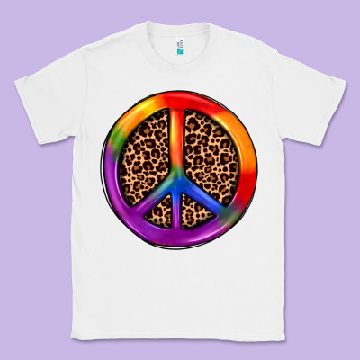Peace Sign Pride Classic Tee Designed By Jahusdesignshop