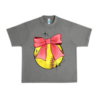 Tornado coquette softball bow Urban Heavy Tee - JahusDesignShop