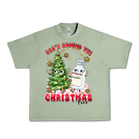 Oil Green racn around the christmas tree Urban Heavy Tee - MaliasSmallBusiness