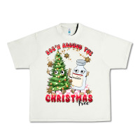 Pistachio racn around the christmas tree Urban Heavy Tee - MaliasSmallBusiness