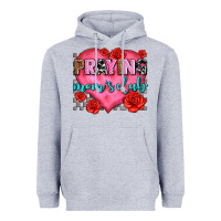 Heather Grey praying moms club olivia Heavyweight Hoodie - OliviaCreatesArt