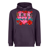 Plum praying moms club olivia Heavyweight Hoodie - OliviaCreatesArt