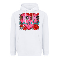 White praying moms club olivia Heavyweight Hoodie - OliviaCreatesArt