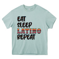 Arona eat sleep latino repeat Heavy Core Tee - BundleAndBundleShop