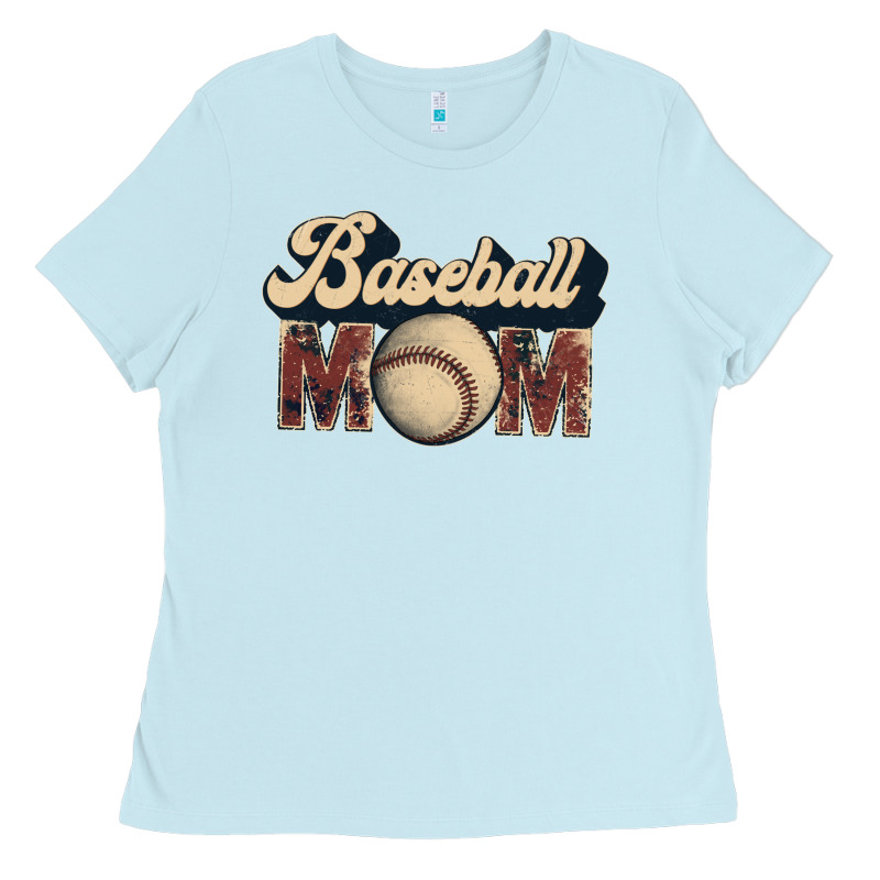 Baseball Mom Ladies Tee by JahusDesignShop | Teevron