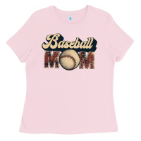 Bubblegum Pink baseball mom Ladies Tee - JahusDesignShop