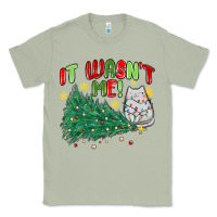 Matcha it wasn't me! christmas cat Classic Tee - MaliasSmallBusiness