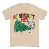 Mushroom it wasn't me! christmas cat Classic Tee - MaliasSmallBusiness
