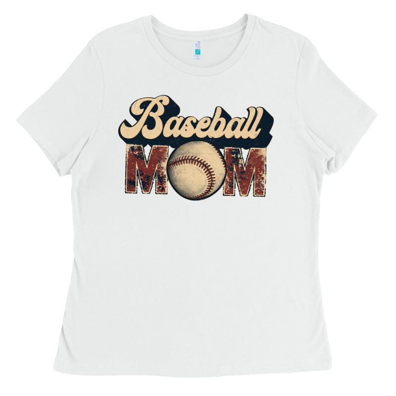 Baseball Mom Ladies Tee by JahusDesignShop | Teevron