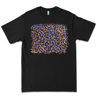 Black leopard with navy blue glitter Premium Tee - Artiststas