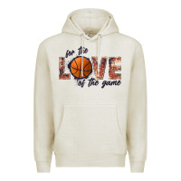 Oatmeal Heather basketball love of the game Premium Hoodie - JahusDesignShop