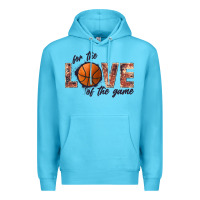 Ocean Blue basketball love of the game Premium Hoodie - JahusDesignShop