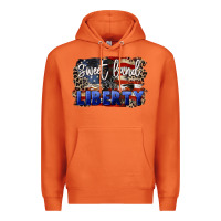 Carrot Sweet land of liberty 4th of july Premium Hoodie - CowGirlArtShop