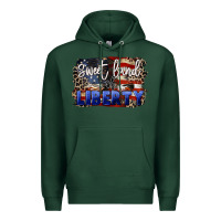 Sports Green Sweet land of liberty 4th of july Premium Hoodie - CowGirlArtShop
