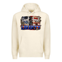 Tofu Sweet land of liberty 4th of july Premium Hoodie - CowGirlArtShop