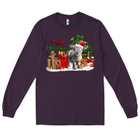 Plum happy christmas southdown baby sheep Long Sleeve Tee - LillyAllenDesigns