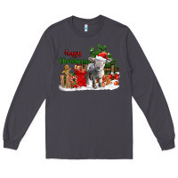 Smoke happy christmas southdown baby sheep Long Sleeve Tee - LillyAllenDesigns