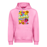 Fuchsia Pink Mama Urban Hoodie - CowhideDigitalArt